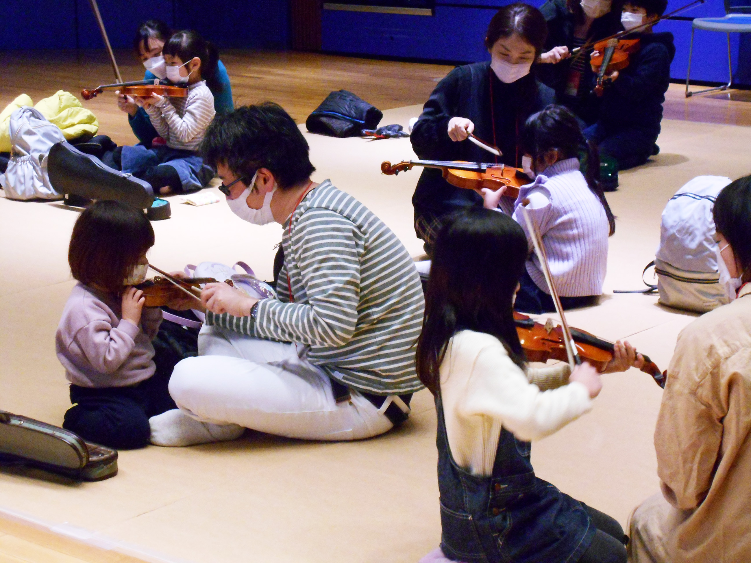 新春コンサート♪～バイオリンおじんさんがやってくる！