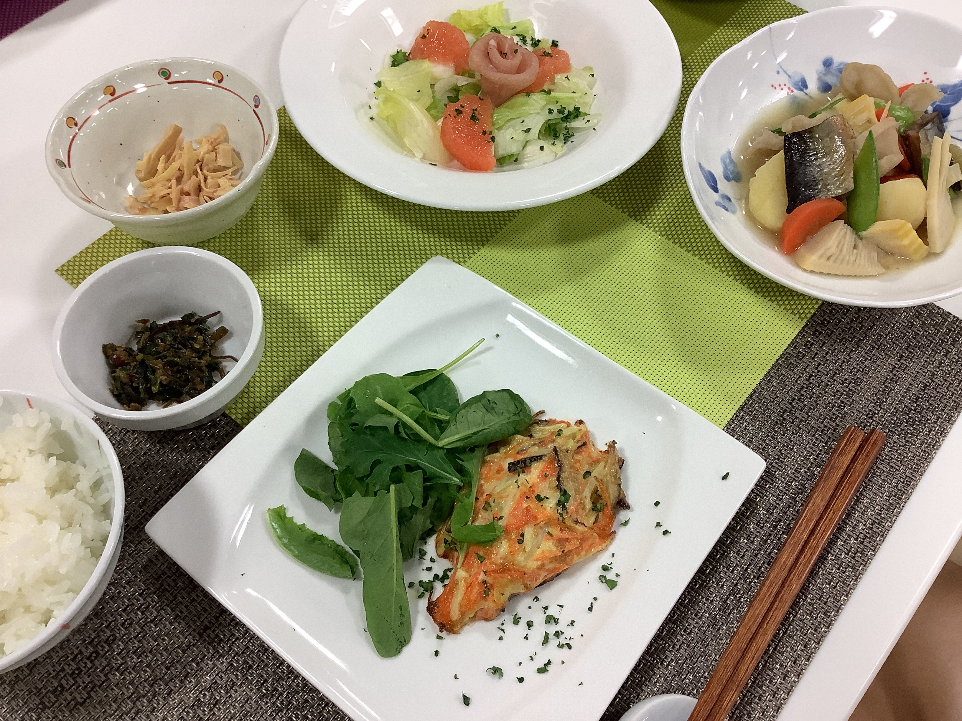 料理教室「春彩り旬菜料理」