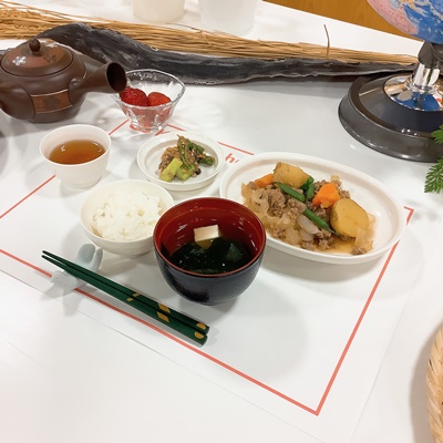 料理教室「日本のごはん　～キッズキッチンの一汁二菜」